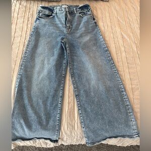 Good American Wide Leg Jeans